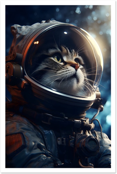 poster de chat
