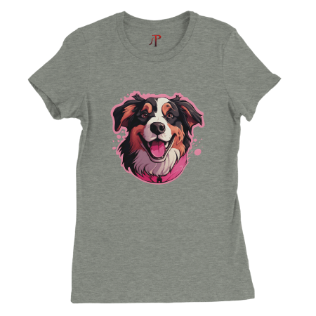 t-shirt chien femme